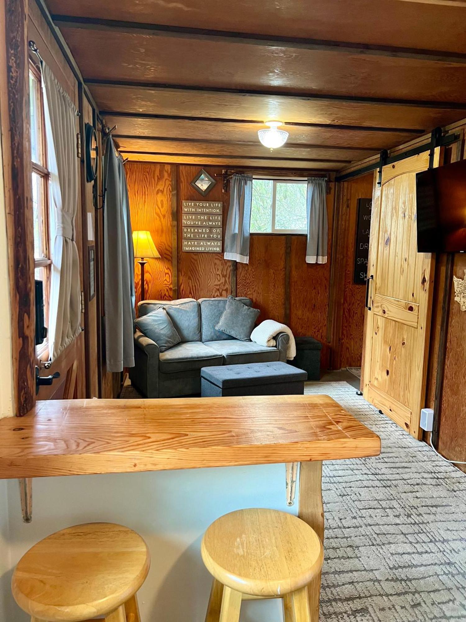 Mt Rainier Little Green Cabin On Big Creek! アッシュフォード エクステリア 写真