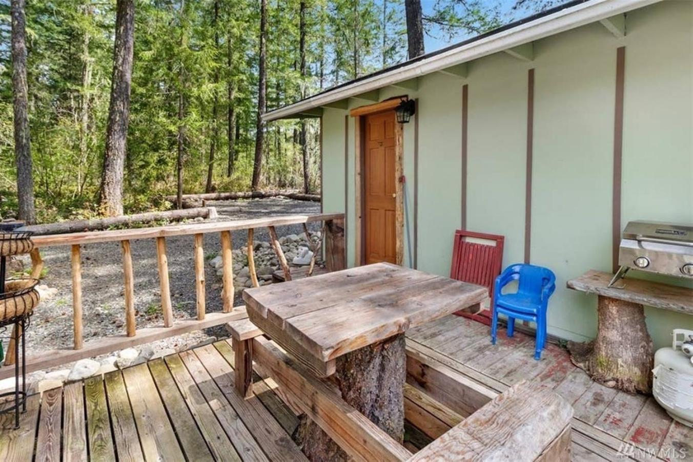 Mt Rainier Little Green Cabin On Big Creek! アッシュフォード エクステリア 写真
