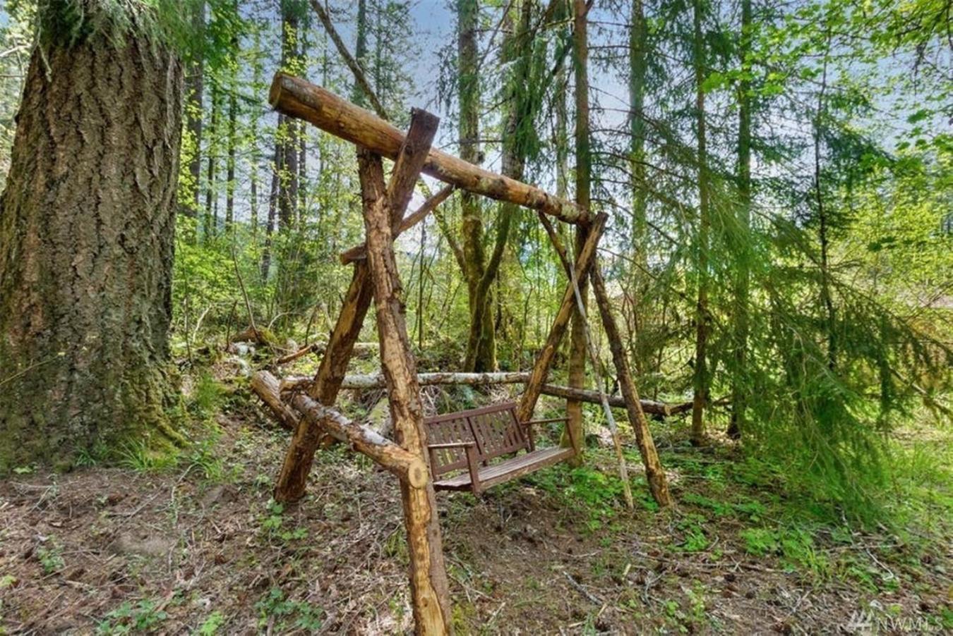 Mt Rainier Little Green Cabin On Big Creek! アッシュフォード エクステリア 写真