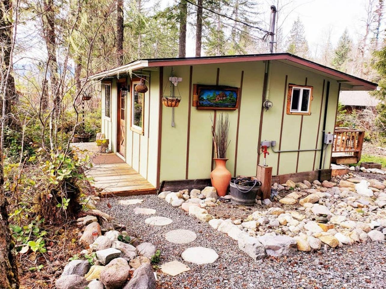 Mt Rainier Little Green Cabin On Big Creek! アッシュフォード エクステリア 写真